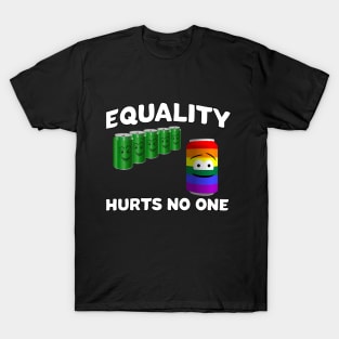 Equality Hurts No One LGBTQ Equal Rights T-Shirt